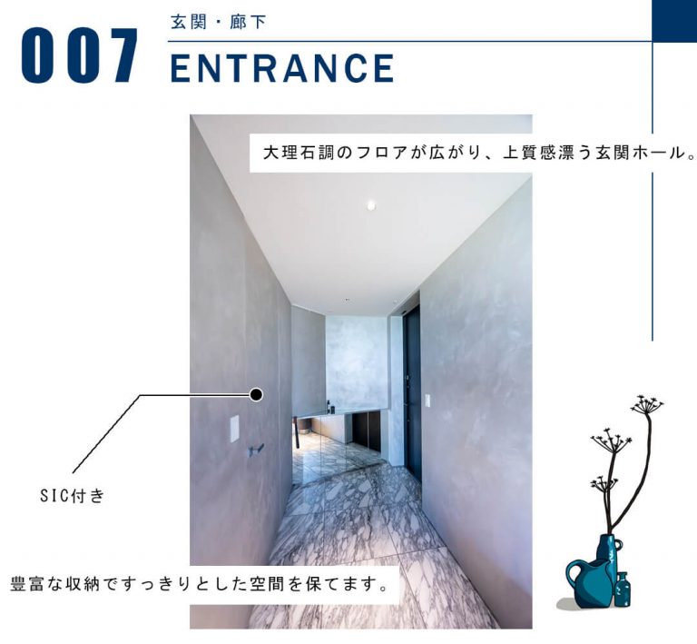 パークコート渋谷ザタワーの玄関