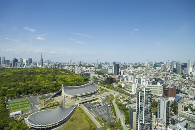 リビングダイニングからの眺望