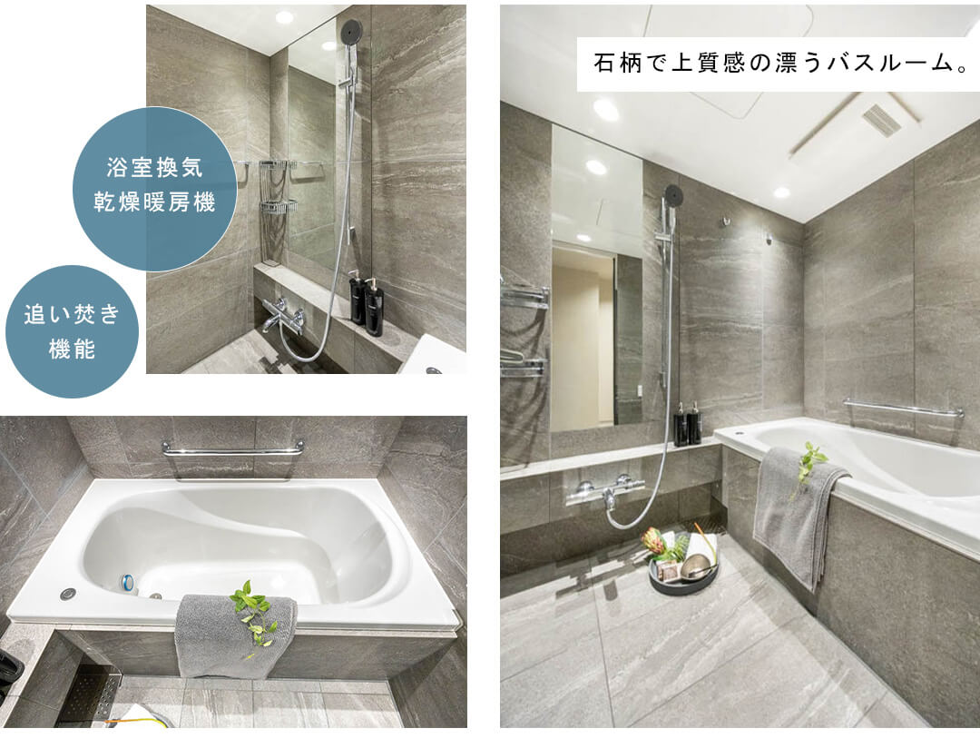 ウェリスタワー愛宕虎ノ門の浴室