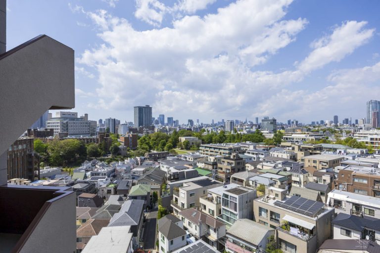 眺望（北西側バルコニー）