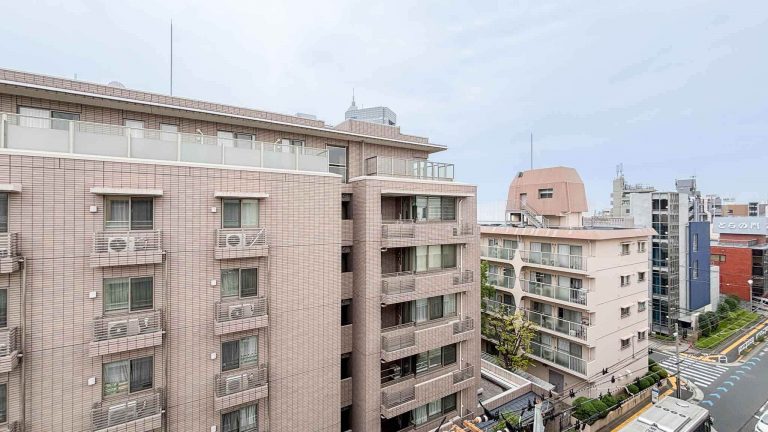 バルコニー眺望