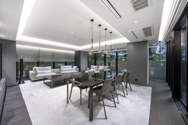 プレミスト南平台　品格を漂わす、サウナを備えた193㎡メゾネットの私邸