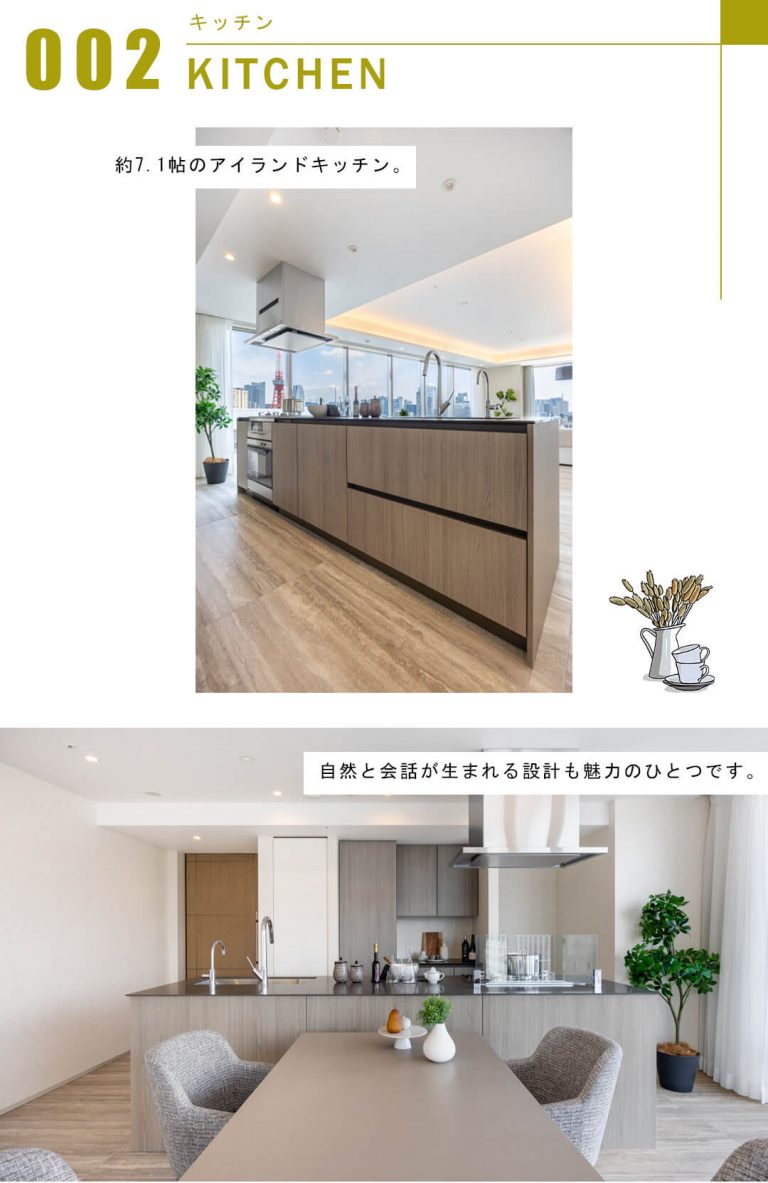 三田ガーデンヒルズイーストヒルのキッチン