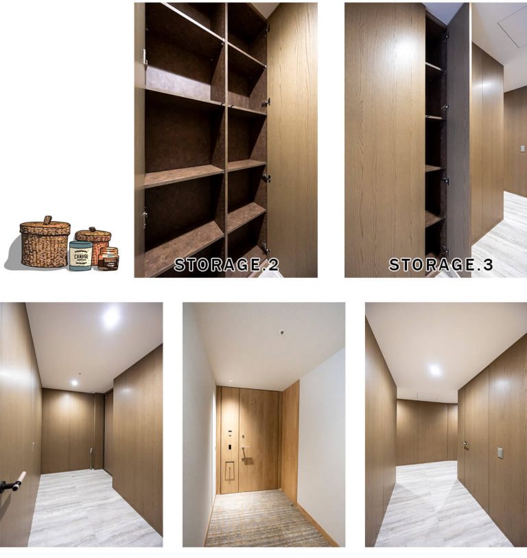 三田ガーデンヒルズイーストヒルの玄関と廊下