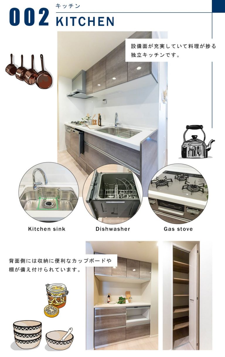 002キッチン,KITCHEN