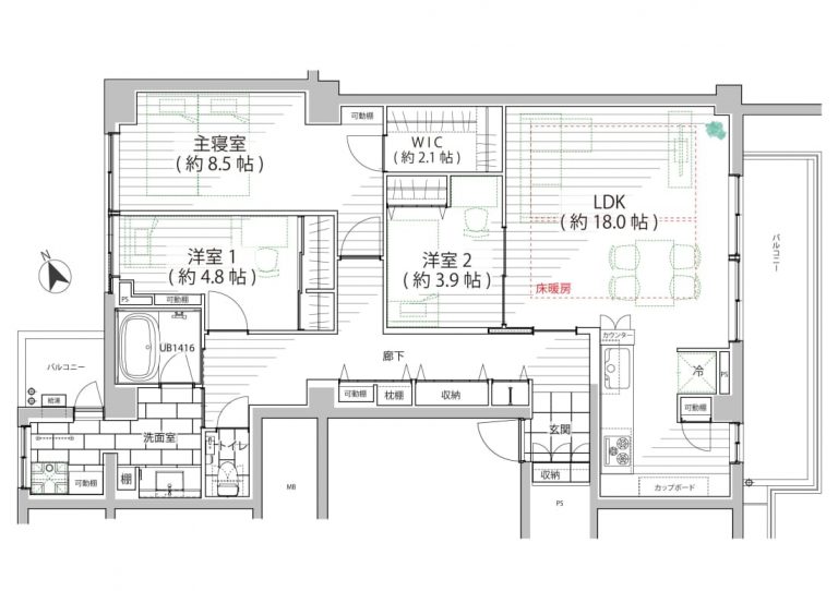 間取図