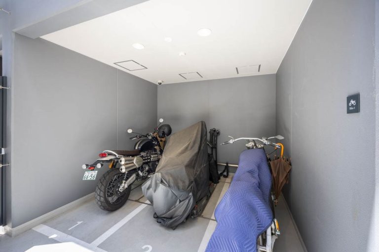 バイク置場