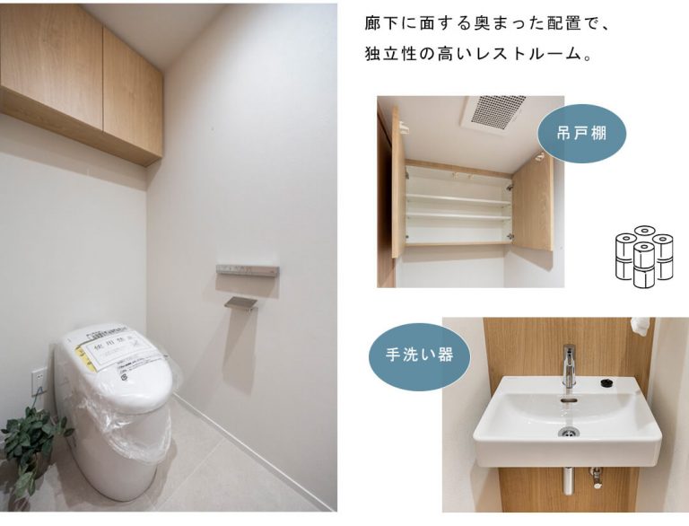 インペリアル表参道のトイレ