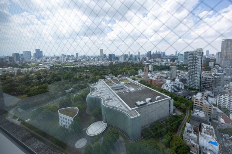 寝室からの眺望
