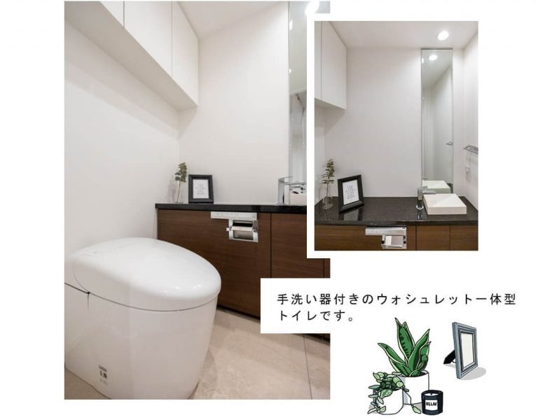 THE COURT神宮外苑のトイレ
