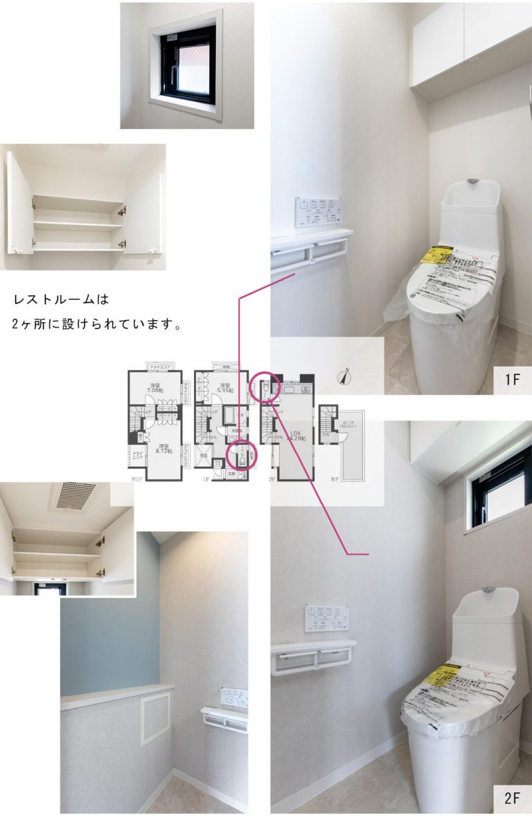 ラビ代々木上原のトイレ