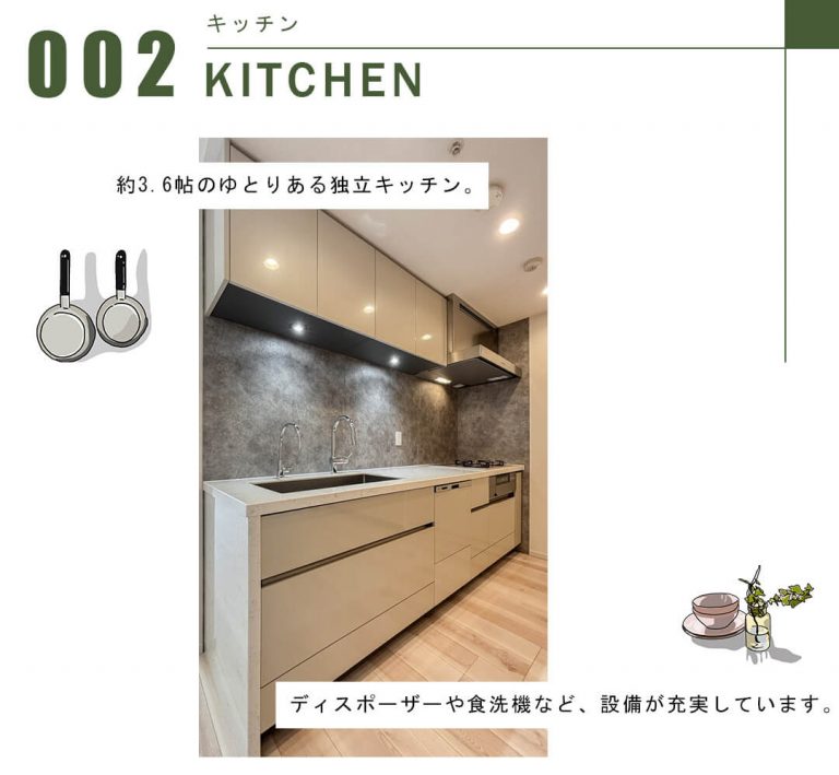 ザ・センター東京のキッチン