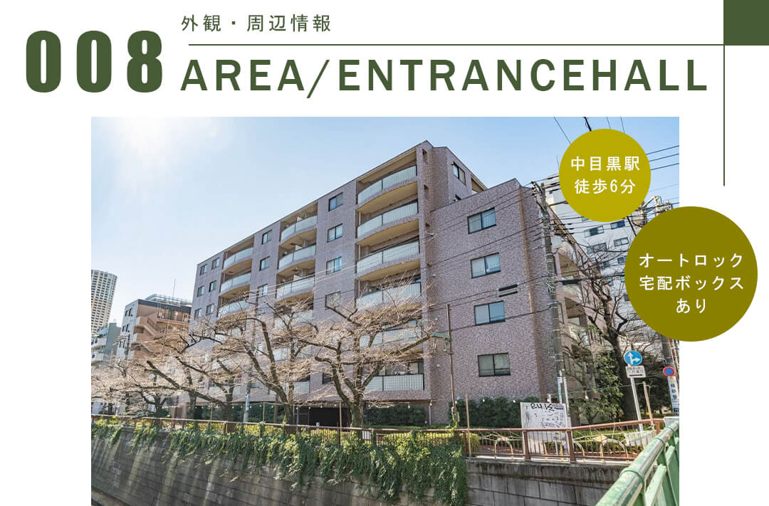 クレッセント目黒青葉台の外観・周辺情報