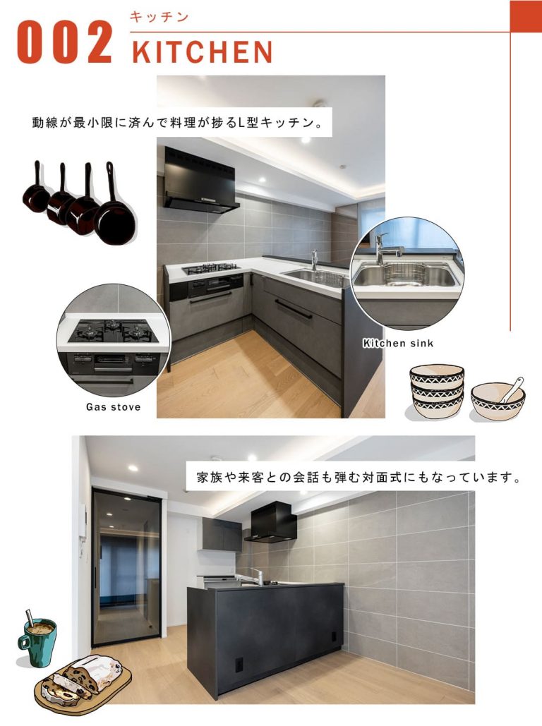 002キッチン,KITCHEN