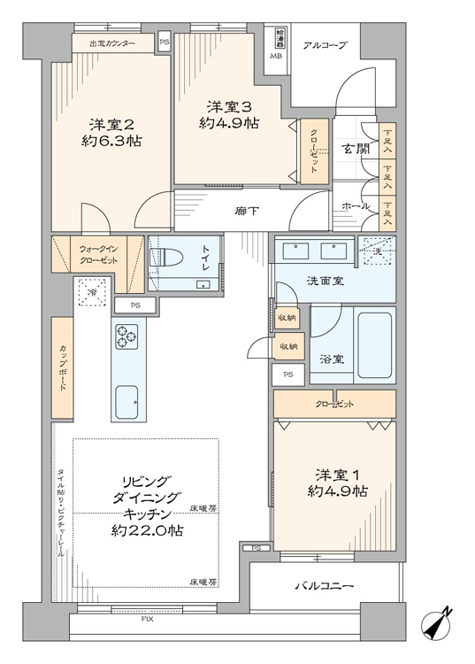  間取り図