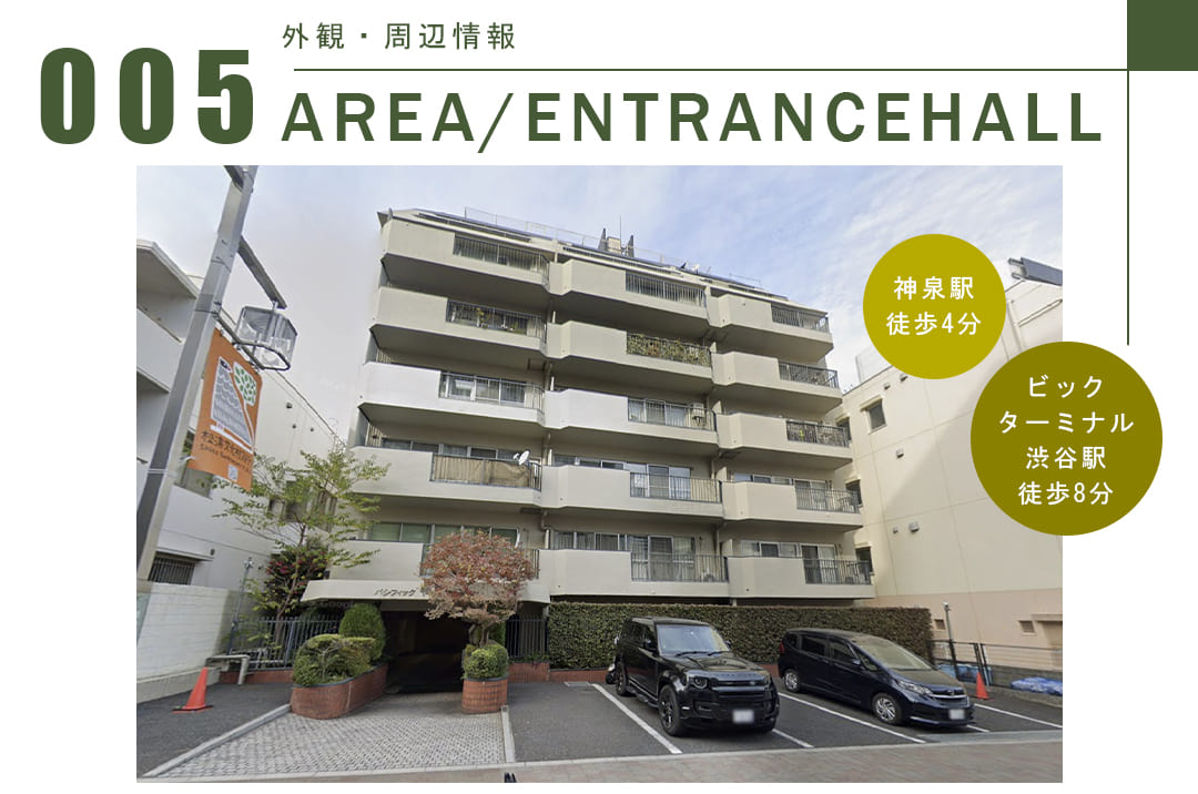 パシフィック松濤の外観・周辺情報
