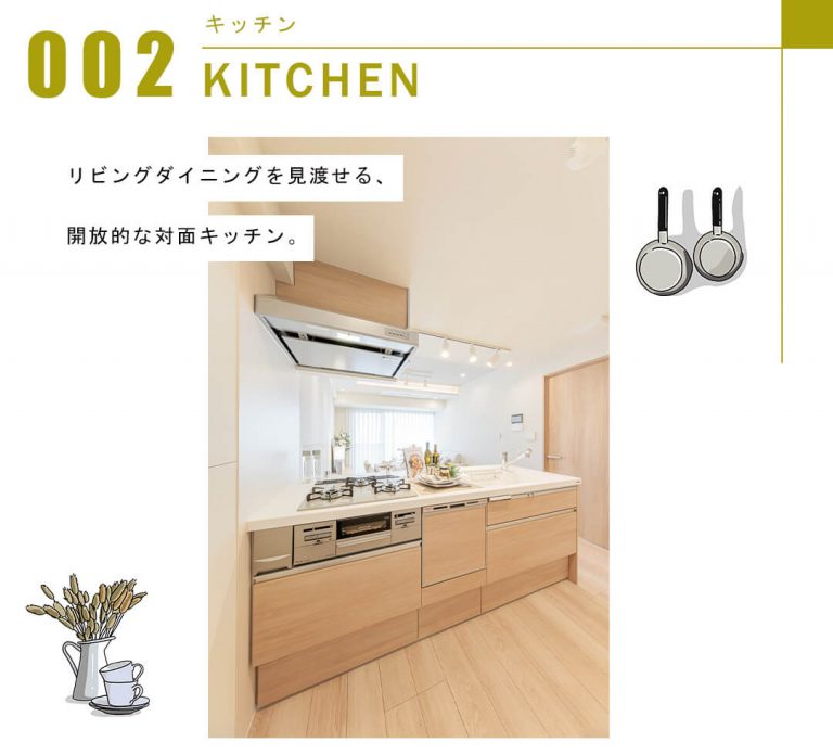 アトラス江戸川アパートメントのキッチン