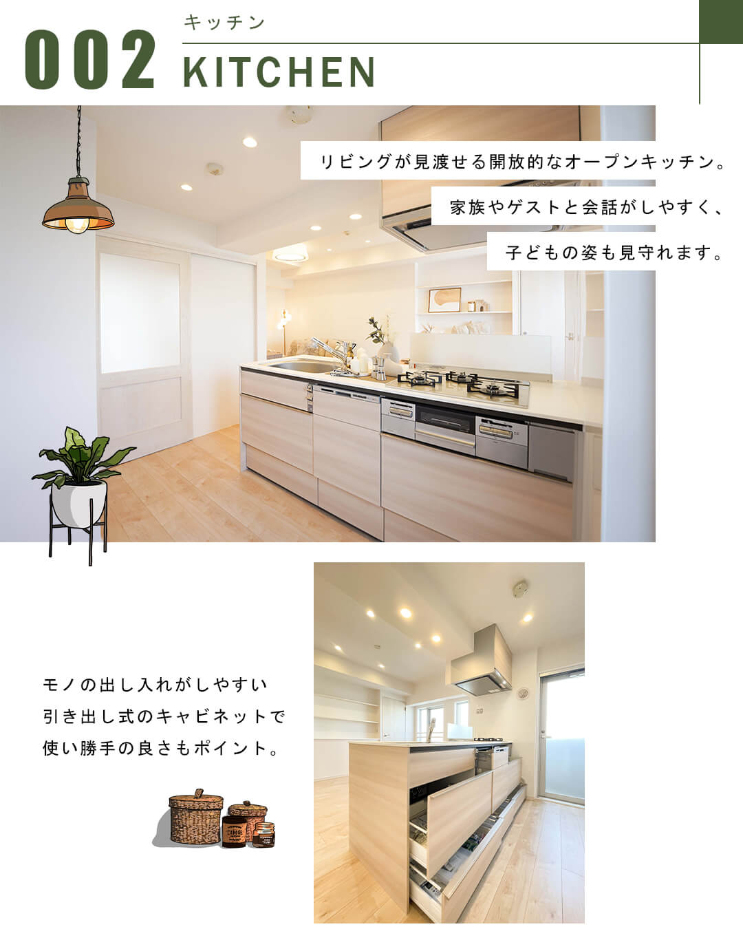 ジェイパーク中目黒Ⅵのキッチン