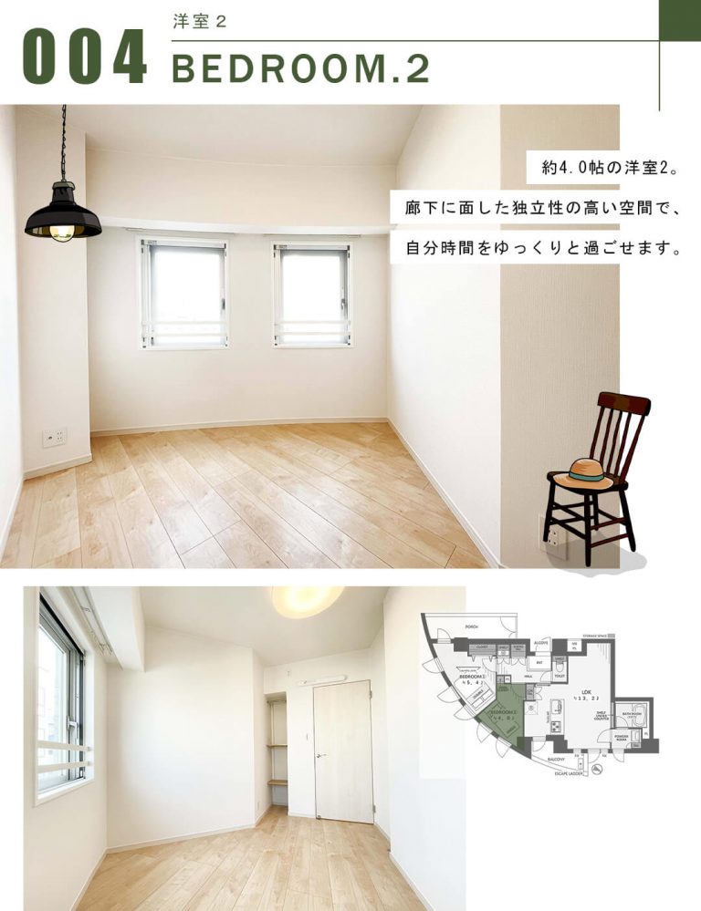 ジェイパーク中目黒Ⅵの洋室2