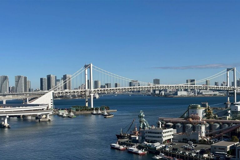 品川　東京湾とレインボーブリッジを見渡す特等席