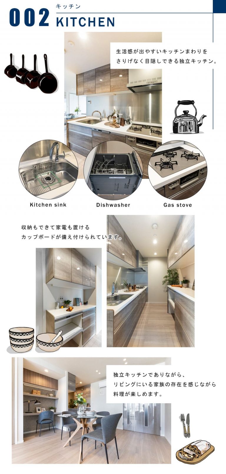 002キッチン,KITCHEN