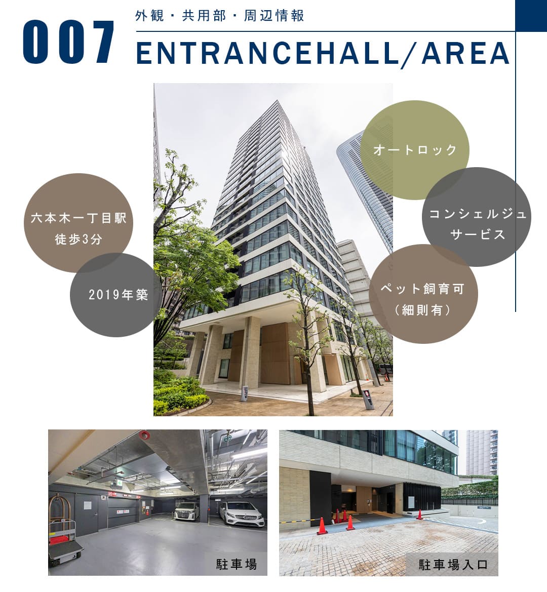 007外観,共用部,周辺情報,ENTRANCEHALL,AREA