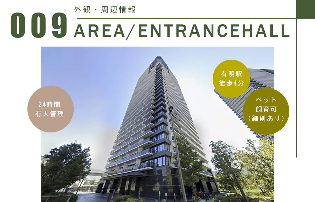 シティタワーズ東京ベイイーストタワーの外観・周辺情報