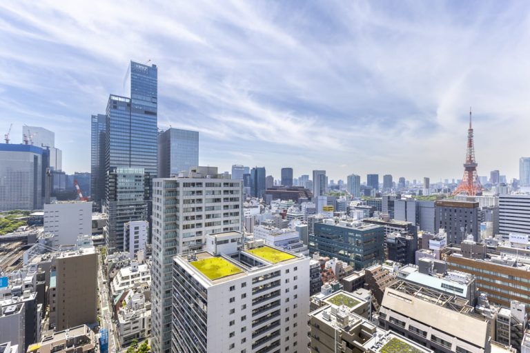 パークコート浜離宮ザ・タワー　東京タワーと庭園の緑を一望する、洗練のタワーライフ