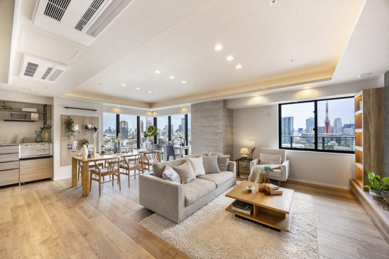 ザ・パークハウス三田ガーデン　都心の景色を贅沢に切り取る、東京タワービュー×100㎡超の最上階・角住戸