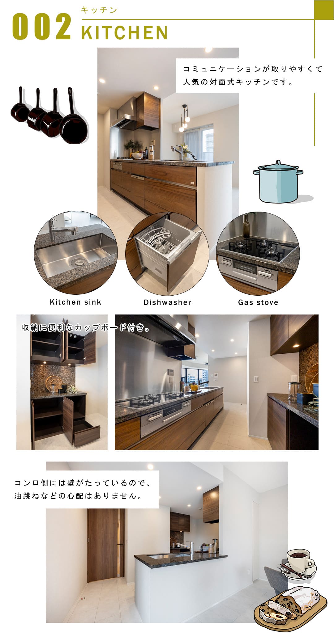 002キッチン,KITCHEN
