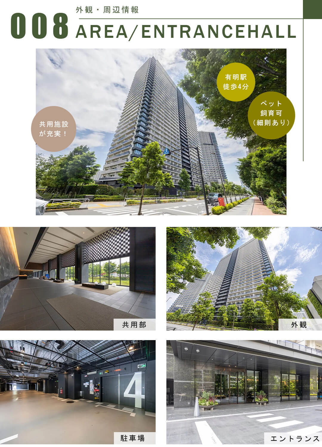 シティタワーズ東京ベイ セントラルタワーの外観・周辺情報