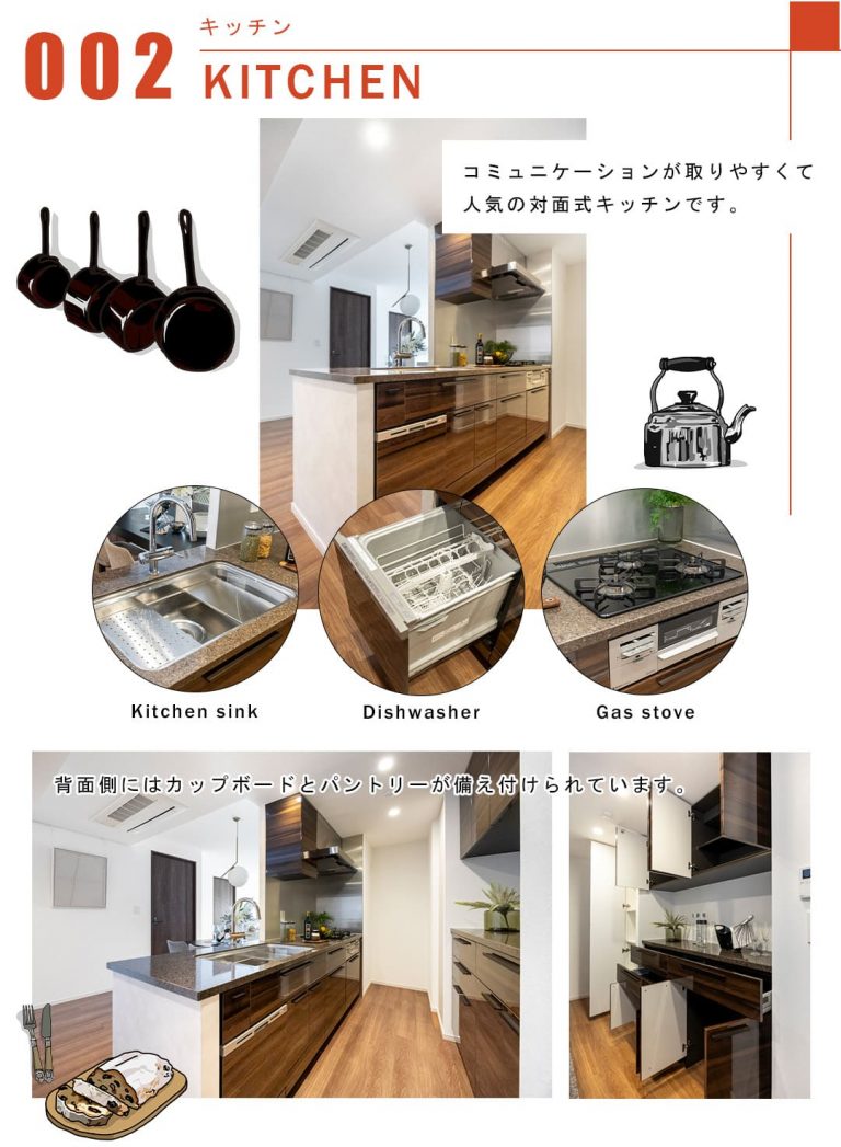 002キッチン,KITCHEN