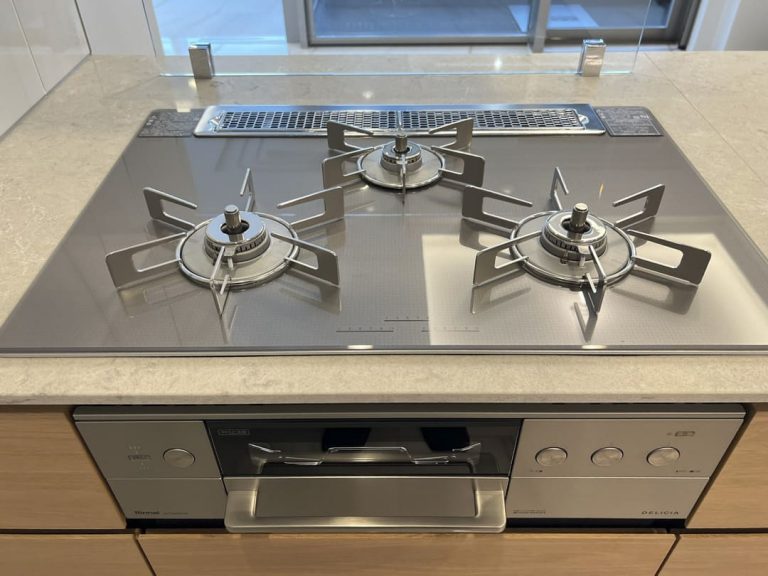 キッチン 3口ガスコンロ