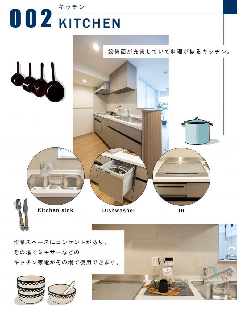 002キッチン,KITCHEN