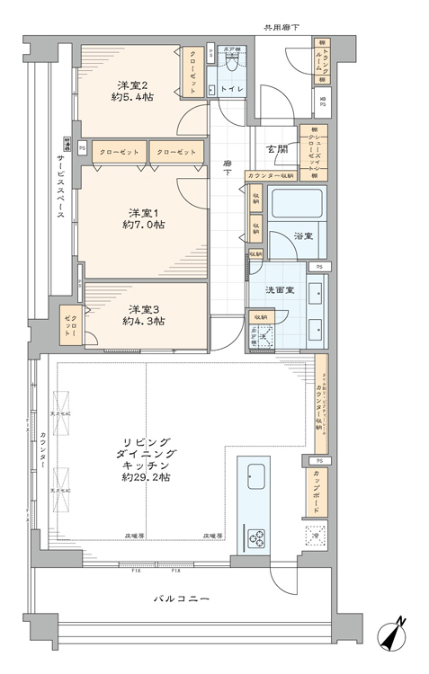  間取り図