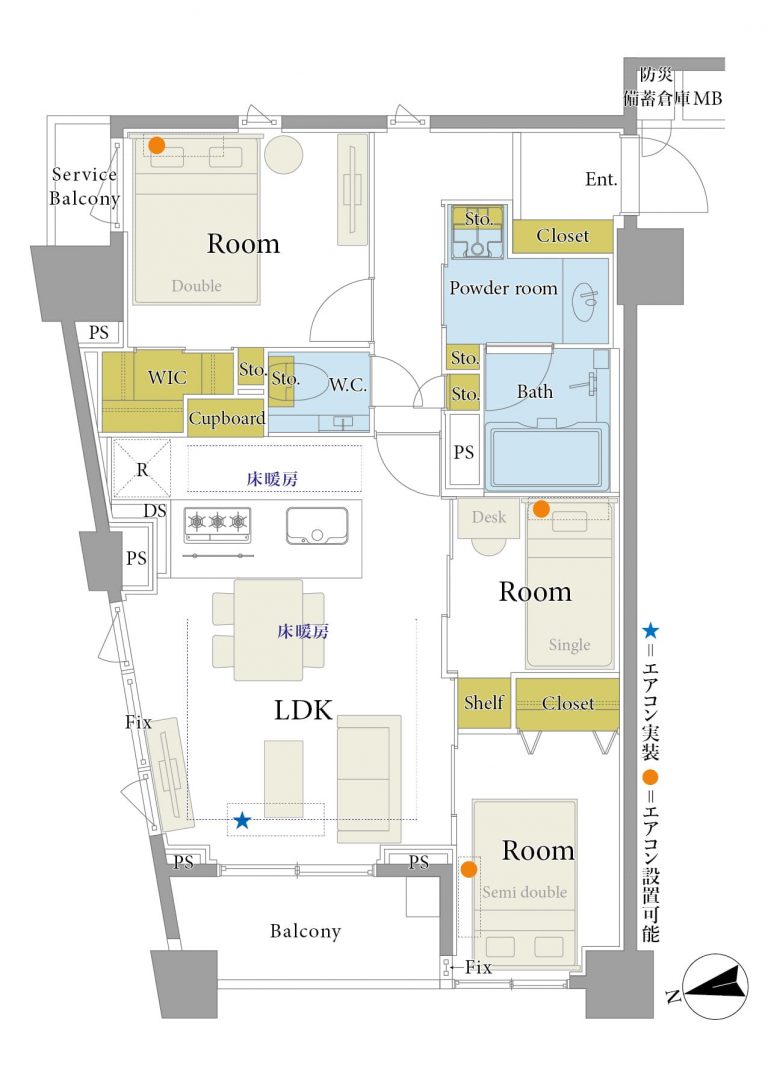 間取図