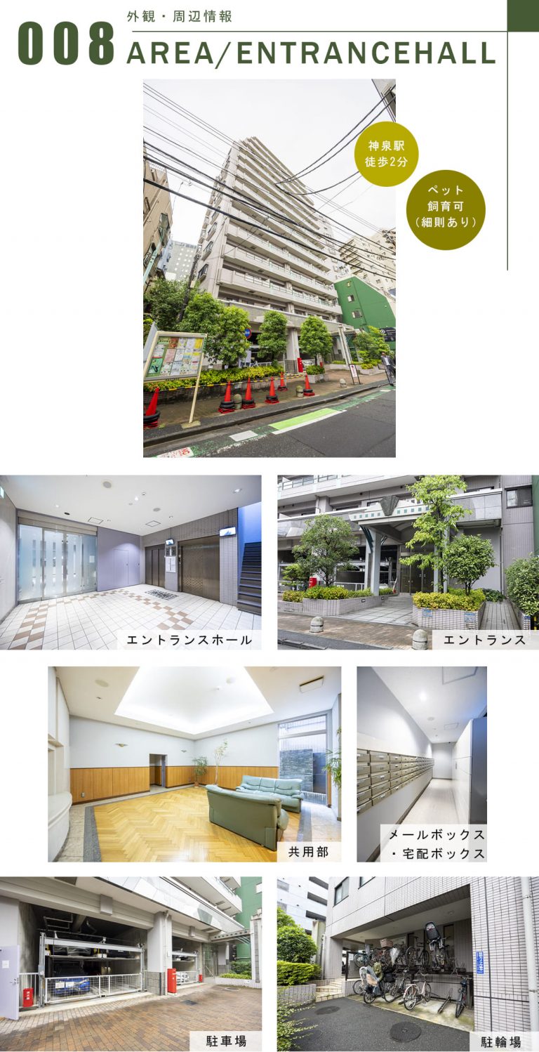 ライオンズマンション渋谷道玄坂の外観・周辺情報