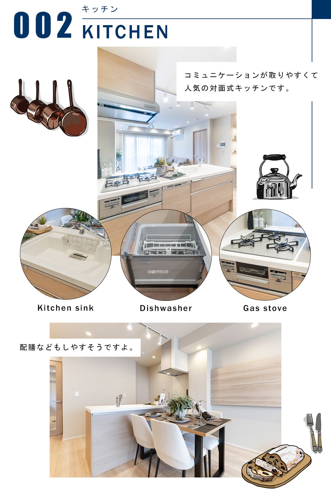 002キッチン,KITCHEN