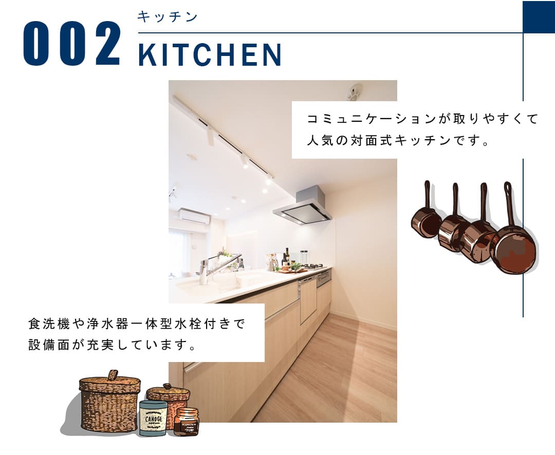 002キッチン,KITCHEN