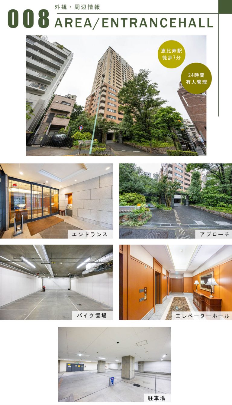 グランドメゾン恵比寿の杜の外観・周辺情報