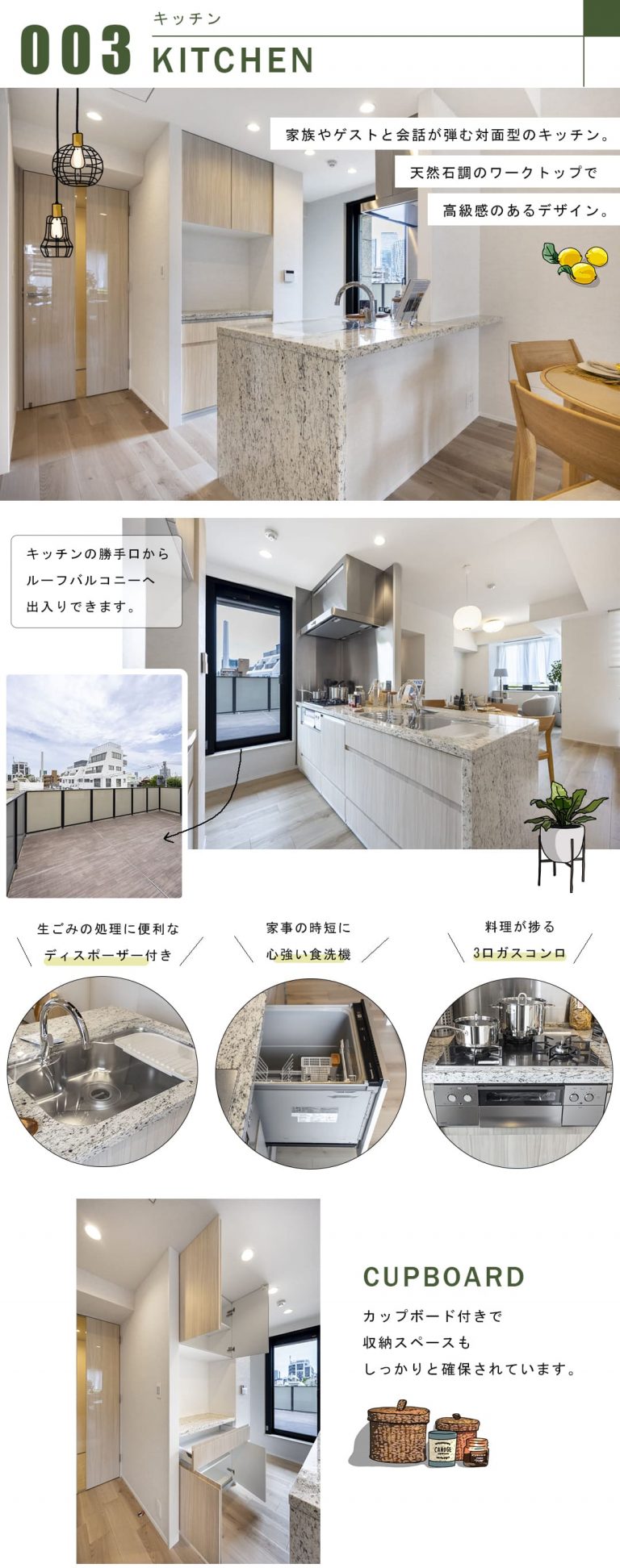 パークナード代官山のキッチン