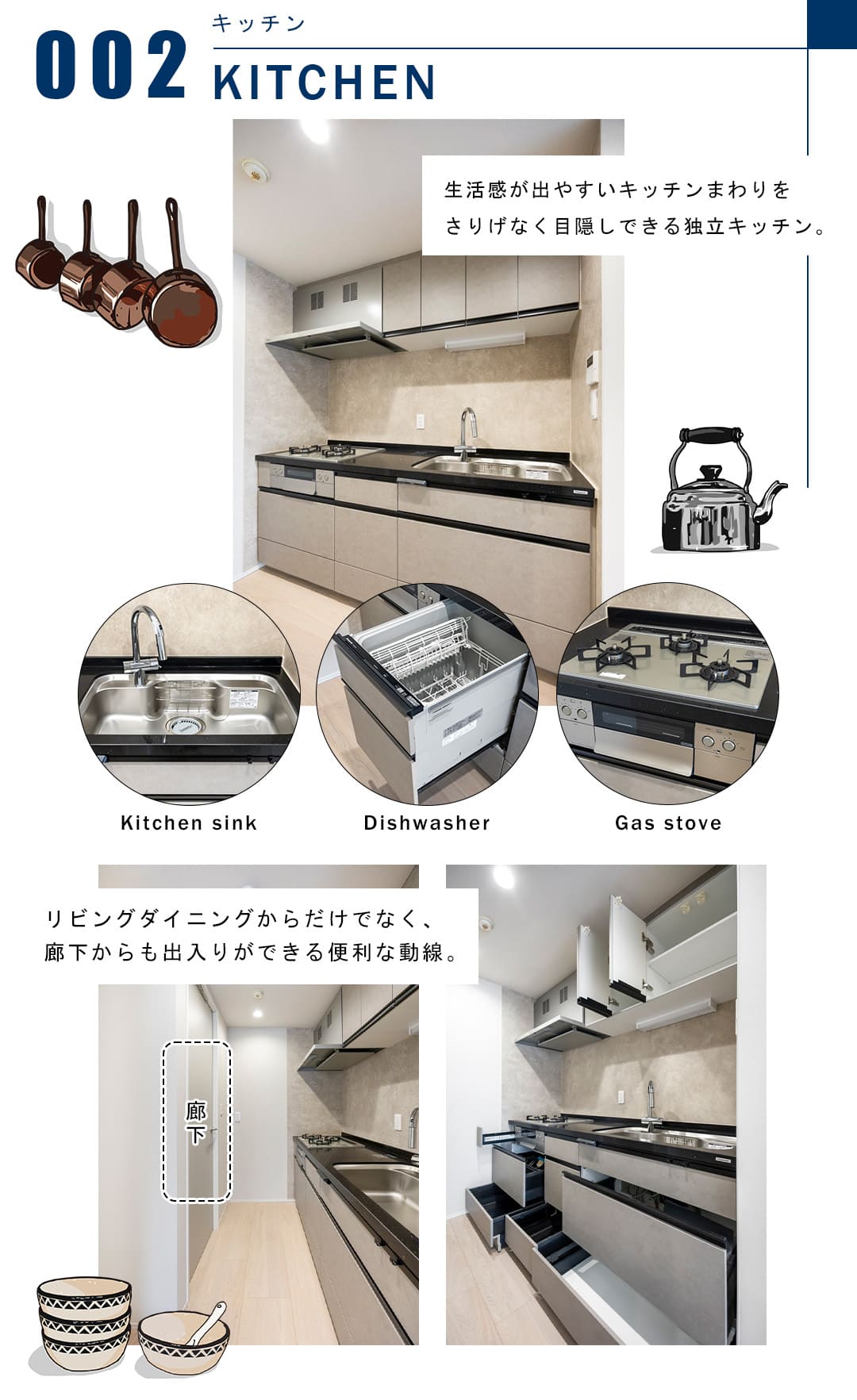 002キッチン,KITCHEN