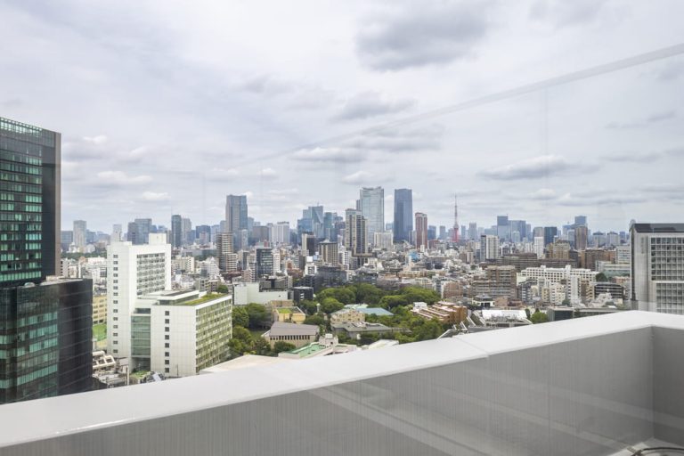 屋上スカイデッキからの眺望