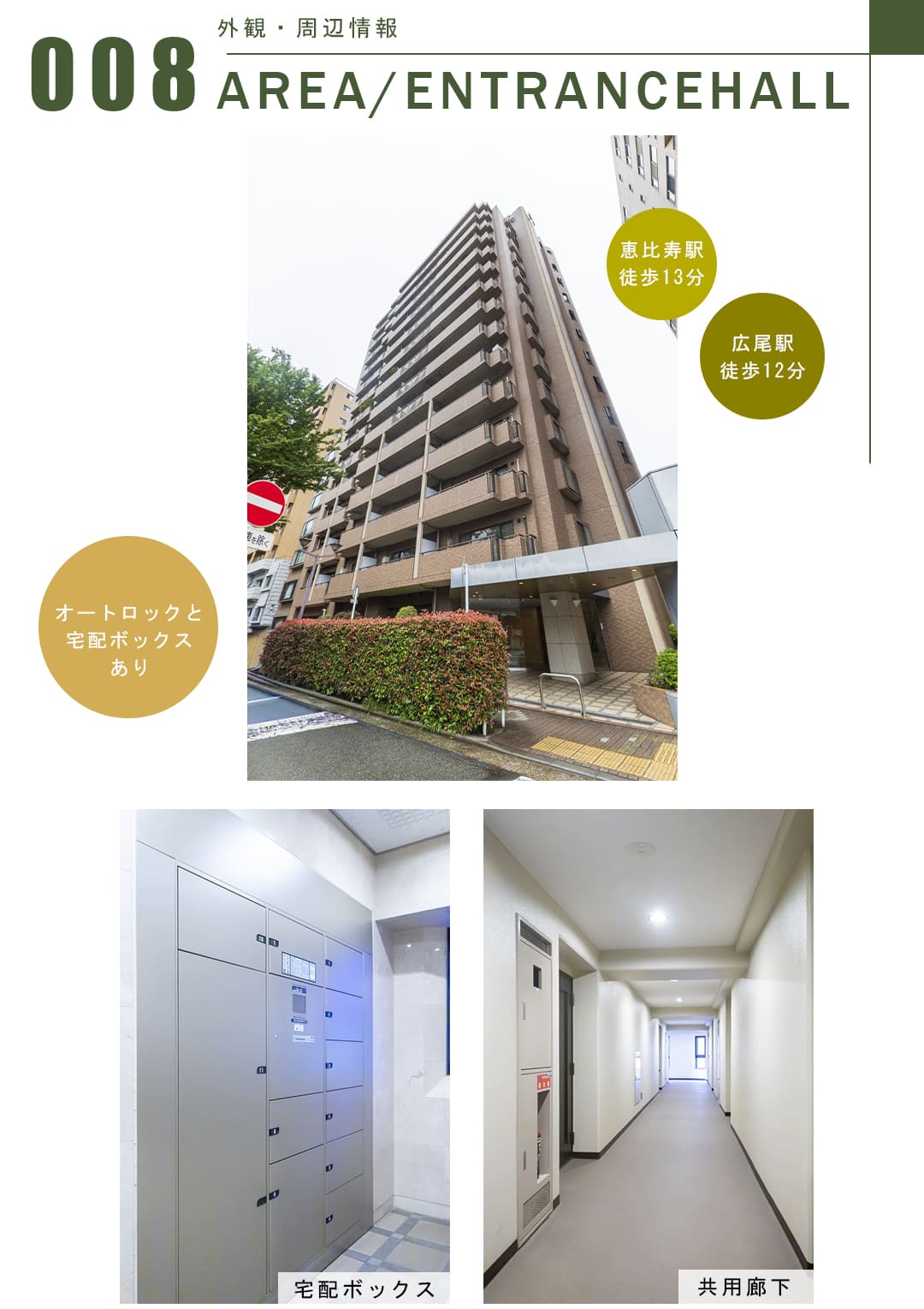 朝日マンション白金通りの外観・周辺情報