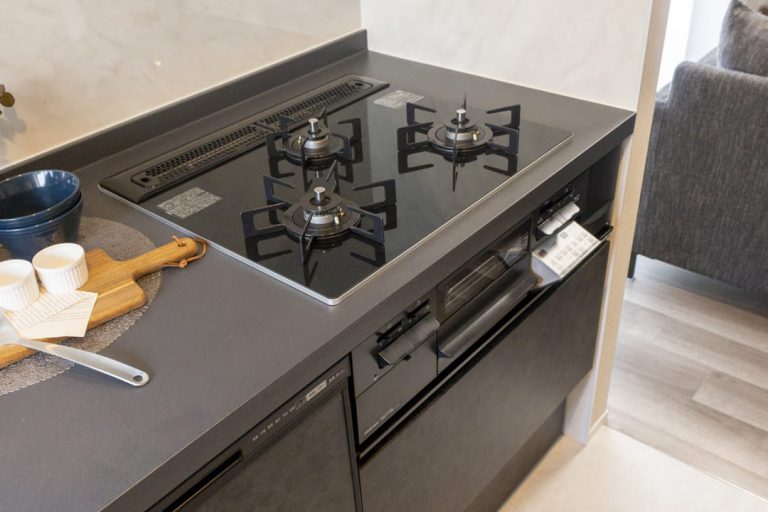 キッチン 3口ガスコンロ