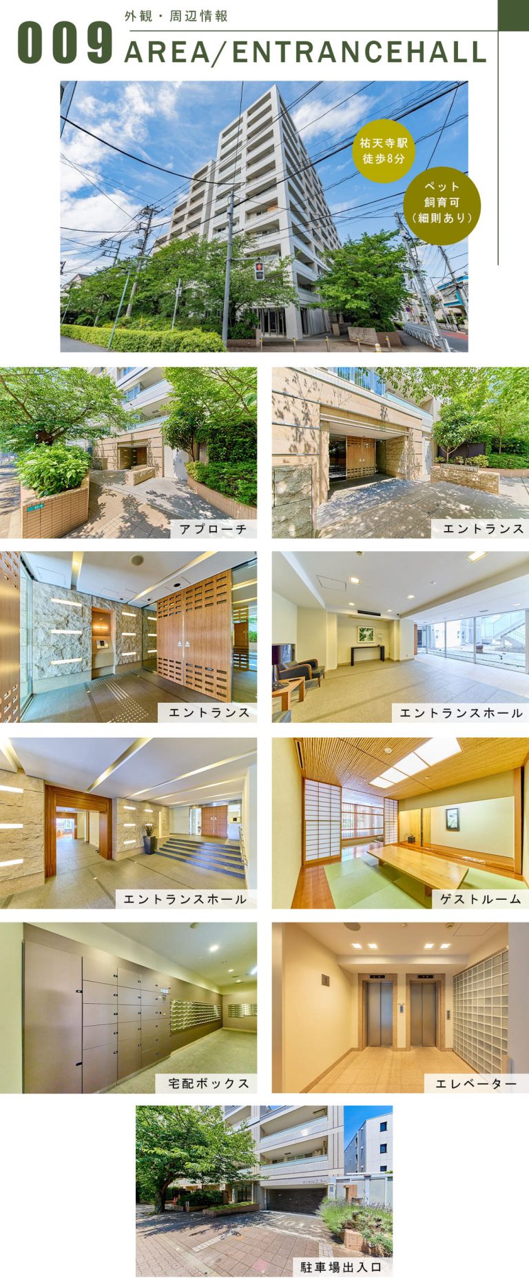 The目黒桜レジデンスの外観・周辺情報