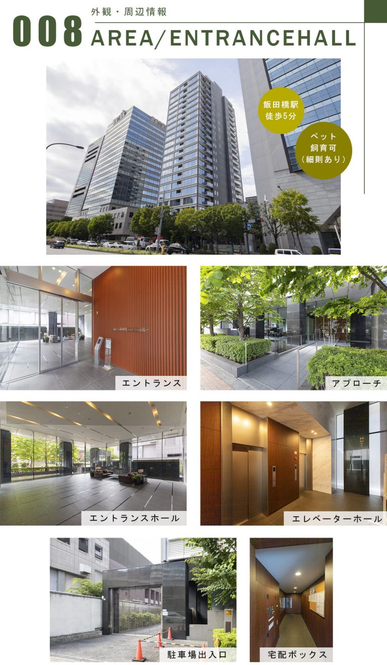 コートレジデントタワーの外観・周辺情報