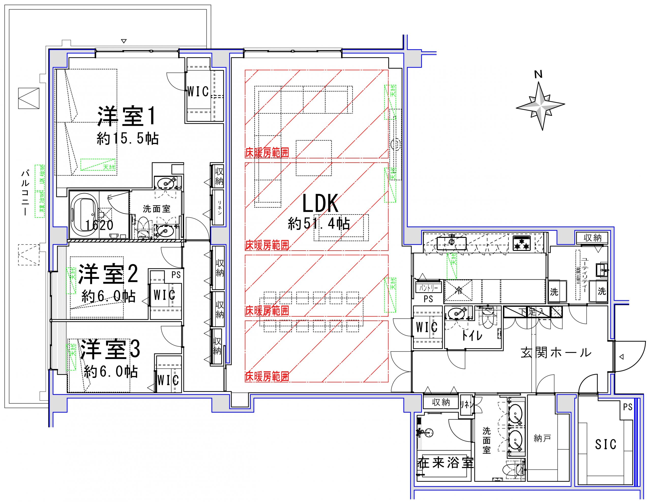  間取り図