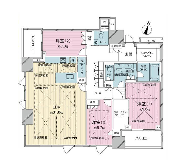  間取り図