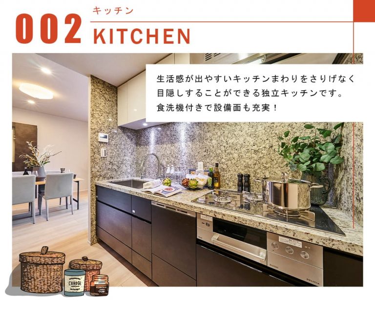 グランスイート麻布台ヒルトップタワーのキッチン